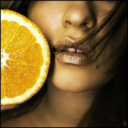 Orange juice by Lucem